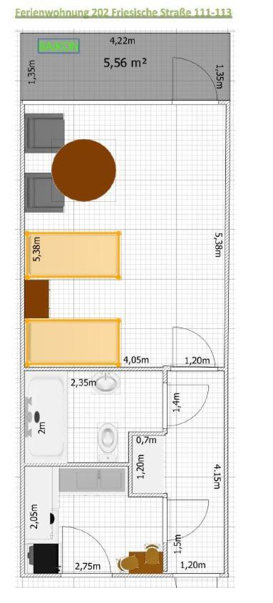 Appartamento Haus Weitblick Emil Flensburgo Esterno foto